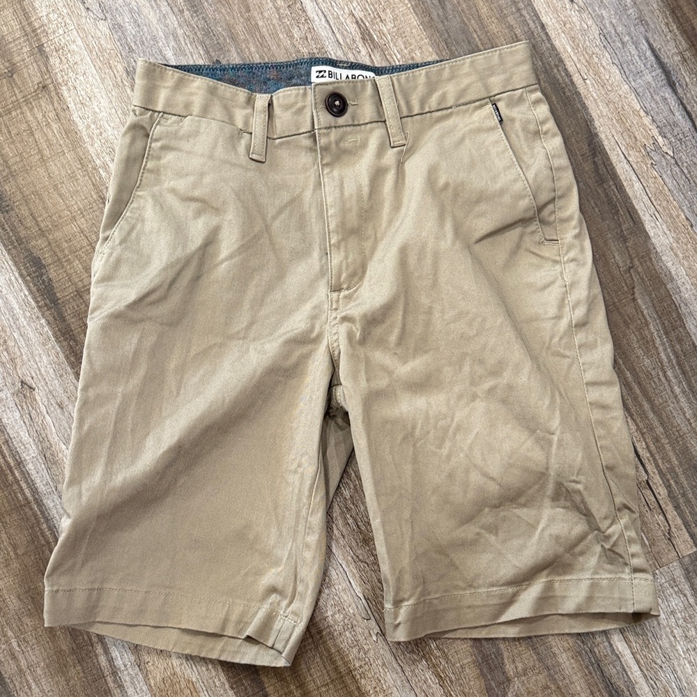 Billabong Kids Tan Casual Shorts Size 26 NWOT